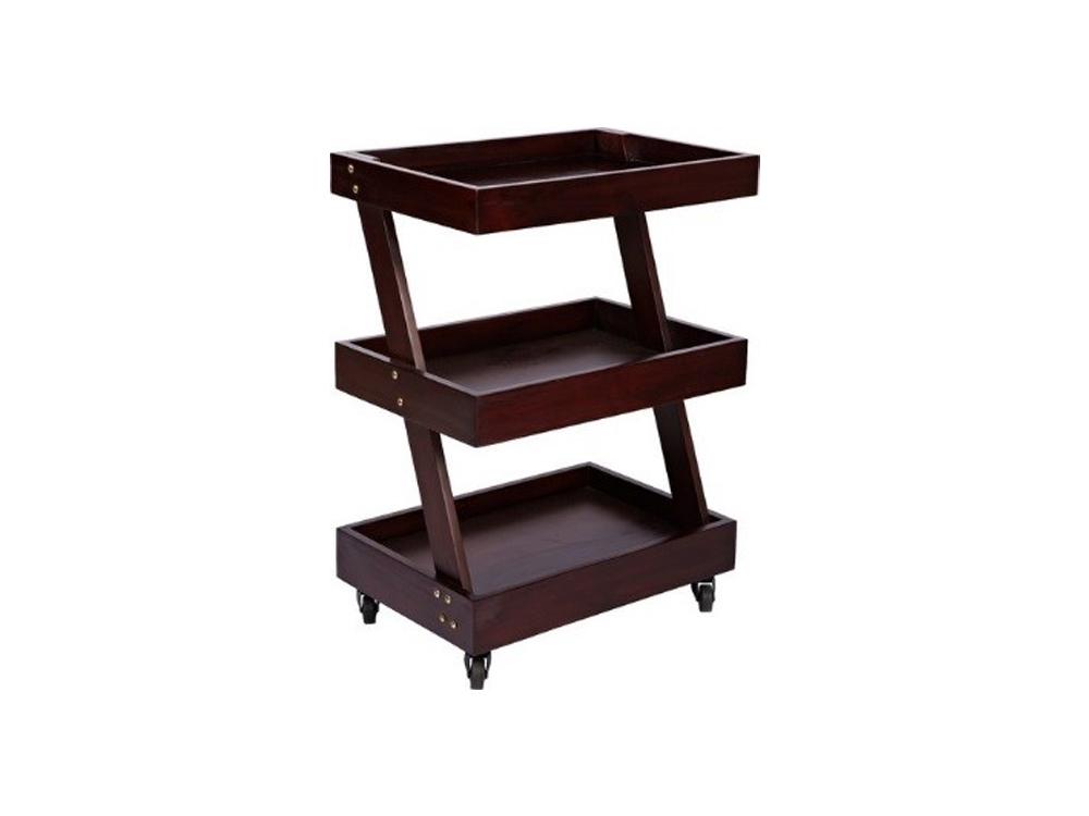 Wooden Oil Trolley